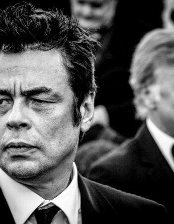 Benicio del Toro & Christoph Waltz