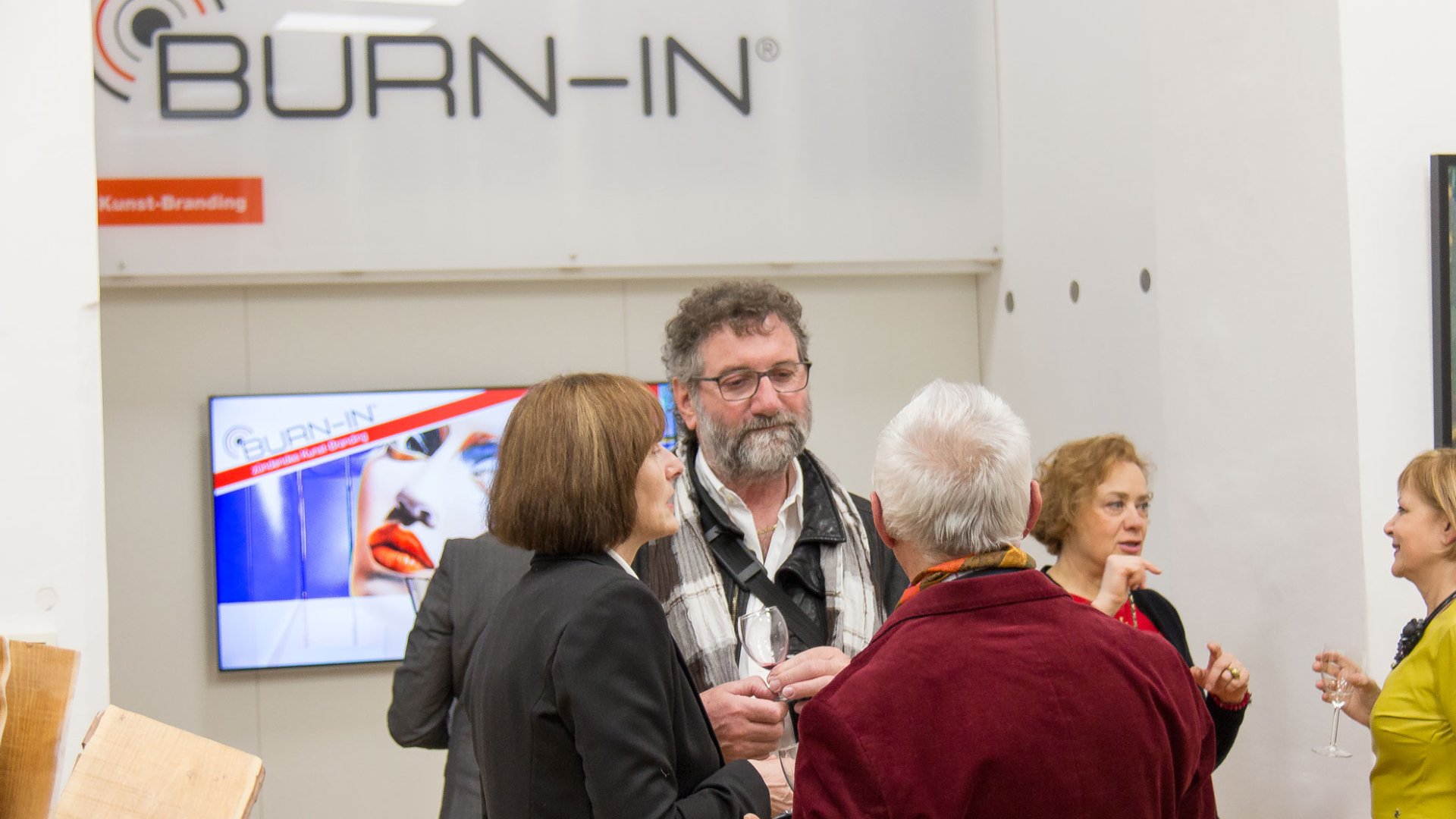BURN-IN Ausstellung Irrgarten