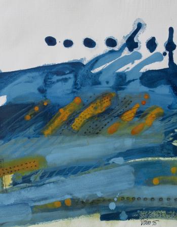 blue landscape (with signs)