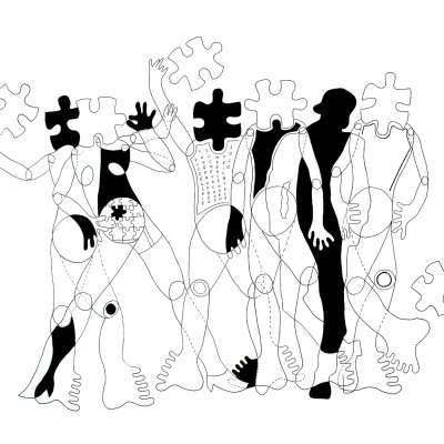 Puzzlespiel oder auf der Suche nach dem fehlenden Teil
