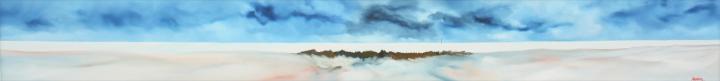 Wolken in der Lagune