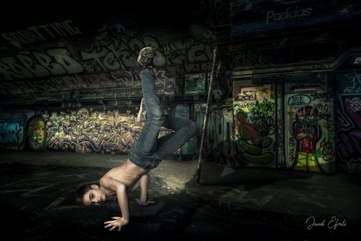 upside down