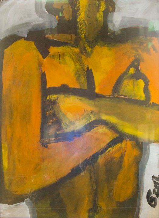 nude male figure II