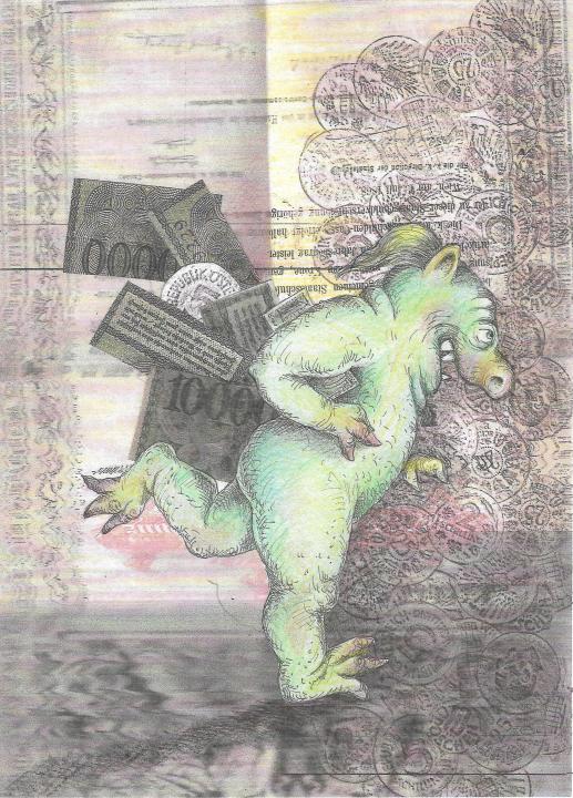 Ongoing Inflation edition of 3 artprints